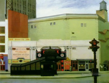 Edward Hopper Painting - el teatro circular edward hopper